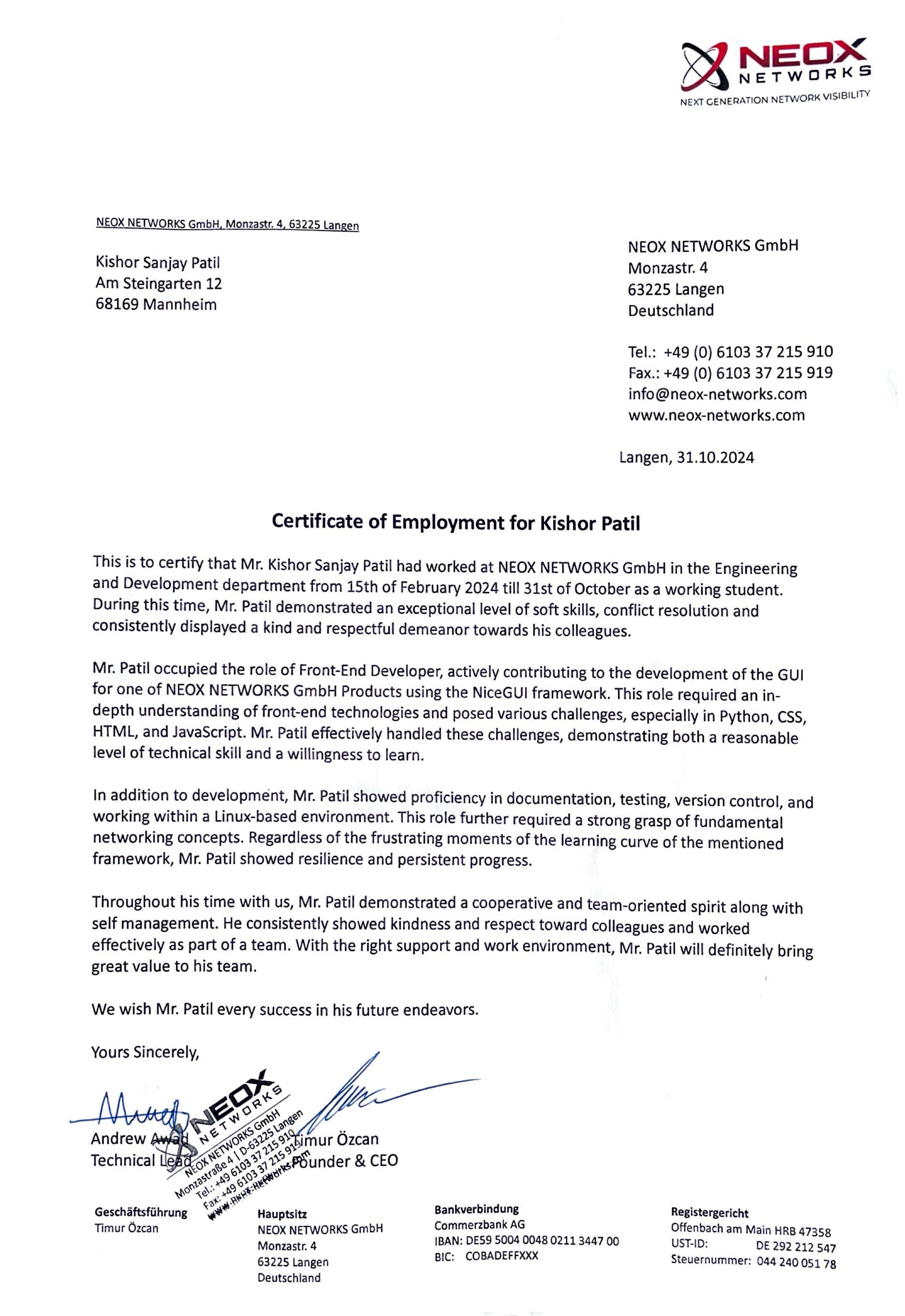 Recommendation Letter Thumbnail